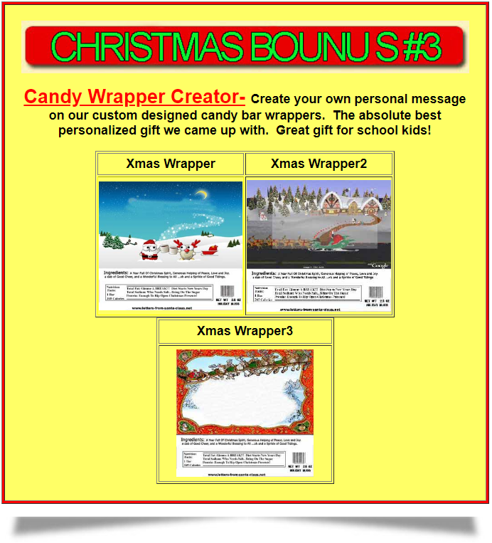 Candy Wrapper Creator